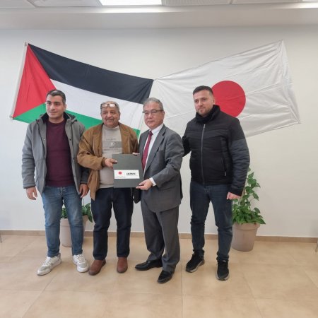 توقيع عقد منحة مع مجلس قروي سنيريا لتأهيل شبكة الكهرباء