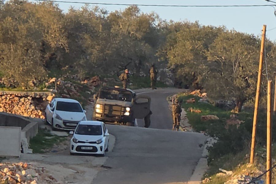 قوات الاحتلال تقتحم مدينة سلفيت