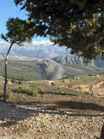 شهيد وجرحى في قصف للاحتلال على مخيم عين الحلوة جنوب لبنان