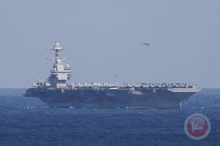 وصول حاملة الطائرات جيرالد فورد إلى إسرائيل