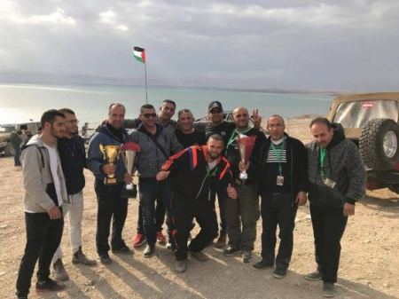 فلسطين تفوز ببطولة مهارات الدفع الرباعي للجيبات