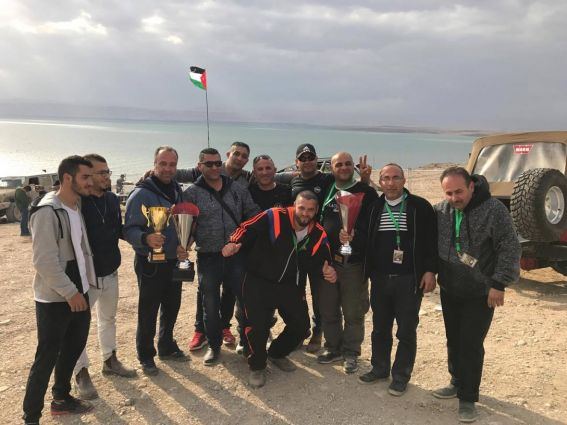 فلسطين تفوز ببطولة مهارات الدفع الرباعي للجيبات