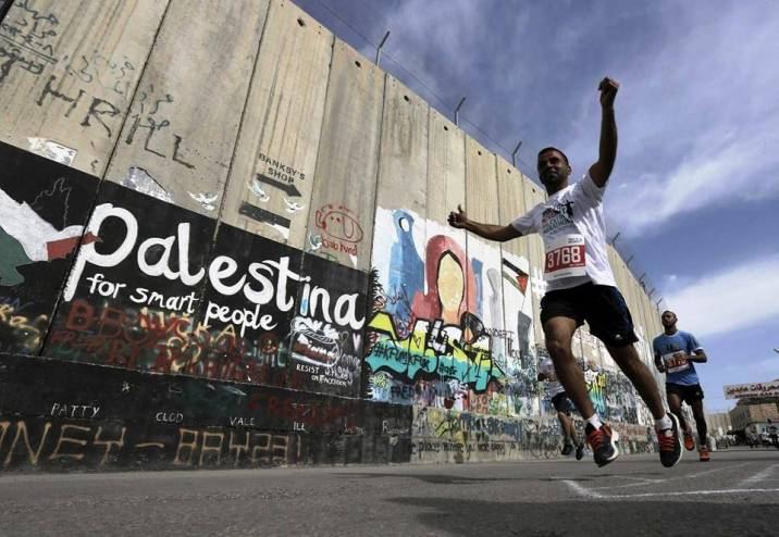  فوز الجنوب افريقي مارفن ستين بمارثون فلسطين الدولي الخامس