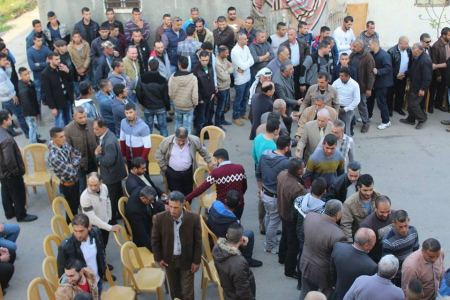 عقد صلح عشائري بين عائلتي جرادات وصبيحات في بلدة السيلة الحارثية غرب جنين