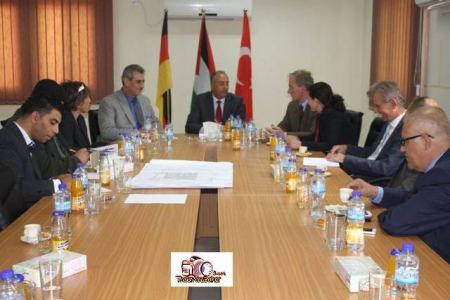 لقاء يناقش تطورات مشروع المنطقة الصناعية في جنين