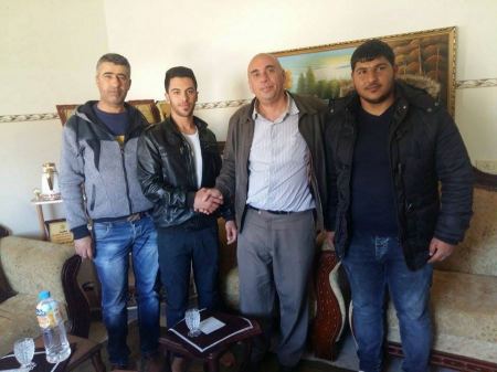 نادي الأسير يكرم الأسيرين المحررين يزيد وإبراهيم أبو الرب