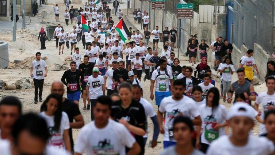 انطلاق ماراثون فلسطين الدولي السادس بمشاركة 7 الاف متسابق