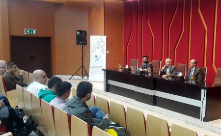 ورشة عمل في الجامعة العربية الامريكية بعنوان "ريادة الاعمال وكيفية تأهيل مشاريع التخرج وتحويلها الى شركات ناشئة