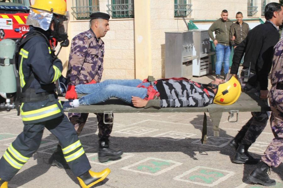 إحياء اليوم العالمي للدفاع المدني في جنين