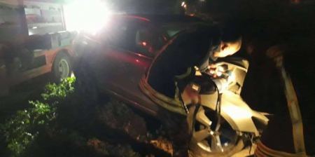 إصابة مواطن بحادث سير جنوب جنين
