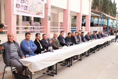 قلقيلية : مديرية التربية تنظم احتفالا جماهيريا بمناسبة يوم الارض