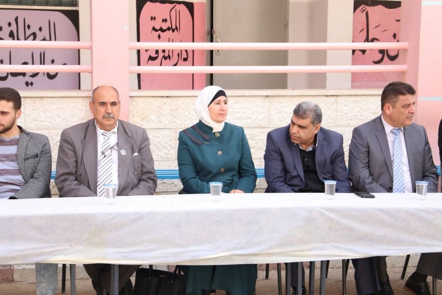 قلقيلية : مديرية التربية تنظم احتفالا جماهيريا بمناسبة يوم الارض