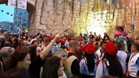 الكنائس التي تسير حسب التقويم الغربي تحتفل بأحد الشعانين