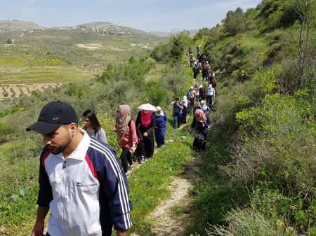  بدعم من اتحاد مسار ابراهيم الخليل..جولة سياحية زراعية في الناصرية وسبسطية