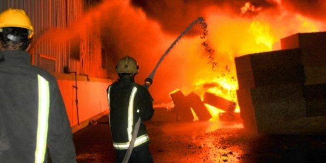 جنين: إخماد حريق في مدرسة 