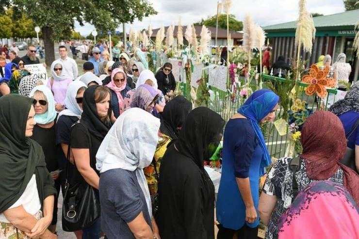  دولة فلسطين تشارك في مراسم تشييع ودفن شهداء الاعتداء الارهابي في نيوزيلندا