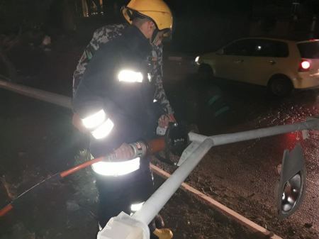 الدفاع المدني يتعامل مع عدد من التدخلات بمدينة جنين