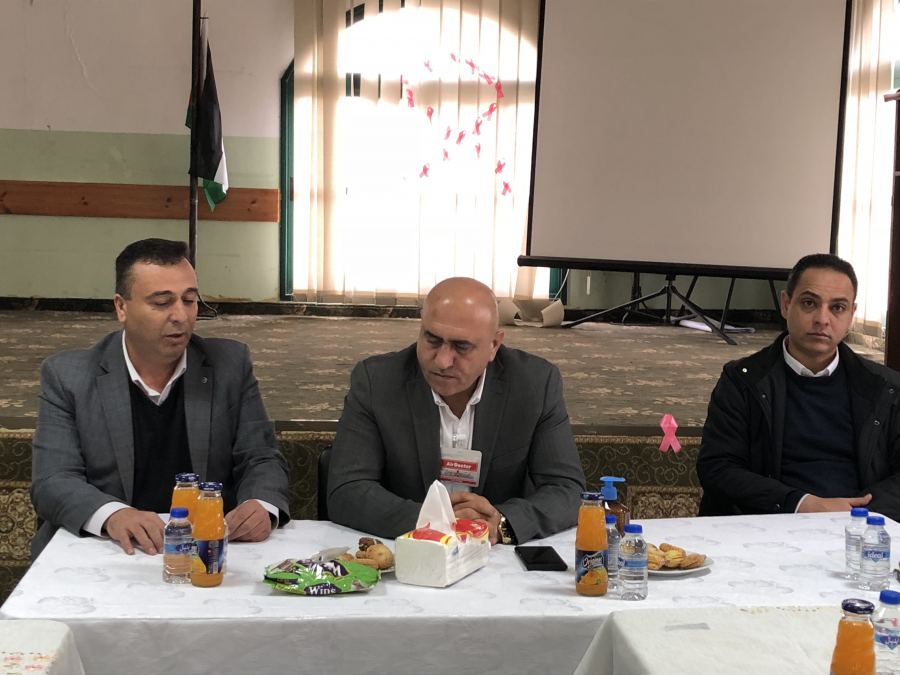 محافظ جنين يطلع على الاجراءات الوقائية للجنة طوارئ بلدية يعبد