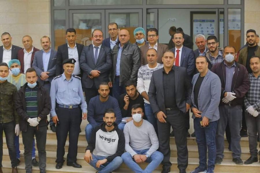 إفتتاح المركز الكوري في جنين كمستشفى للوقاية من فيروس كورونا
