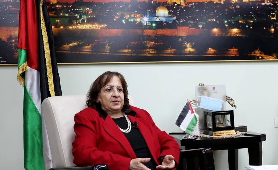 وزيرة الصحة : تحسن بسيط على الحالة الوبائية في فلسطين