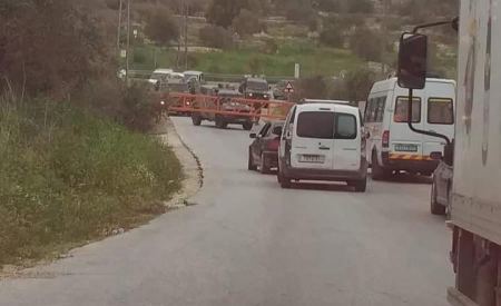 الاحتلال يغلق مداخل عدة قرى شمال غرب رام الله