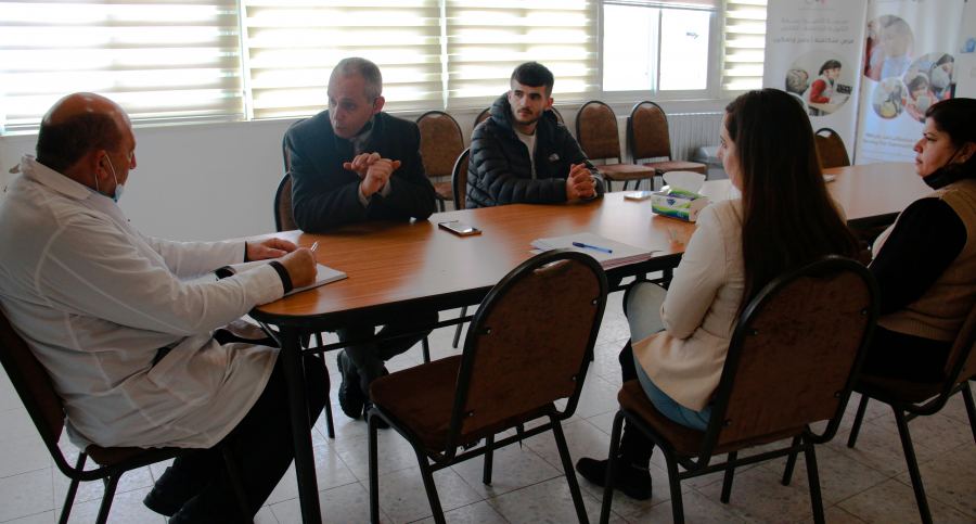 الجامعة العربية الأمريكية في زيارة لمؤسسة الأميرة بسمة في مدينة القدس 