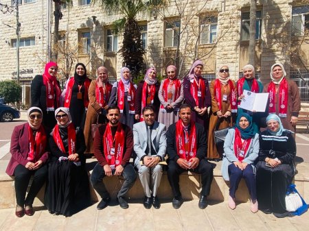 متحف الرياضيات في جامعة القدس يحتفل بإطلاق كتاب وسائل الرياضيات ويعين سفراءه من معلمي المدارس