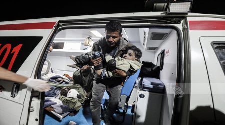 الاحتلال يقصف الطابق العلوي من المبنى الرئيسي لمجمع الشفاء الطبي في غزة