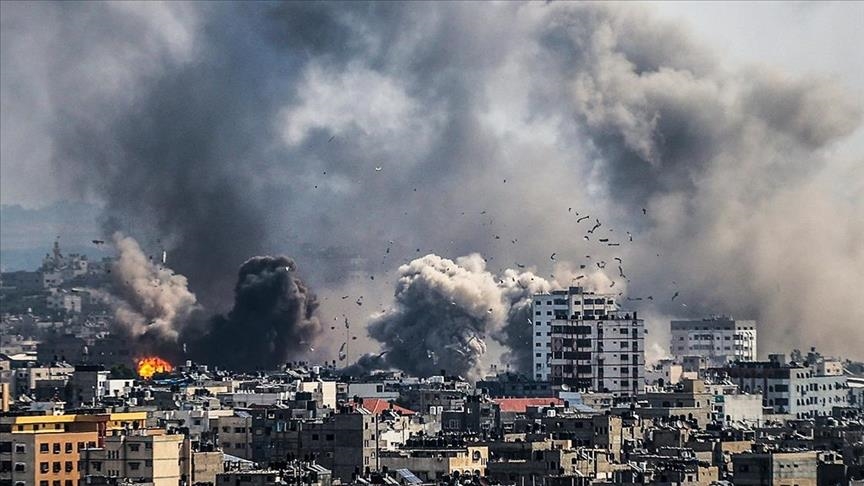 14 شهيدا في قصف للاحتلال على مخيم النصيرات وسط قطاع غزة