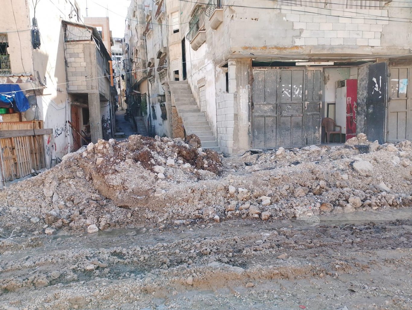 الاحتلال يشرع بهدم المنازل في مخيم نور شمس شرق طولكرم ﻿