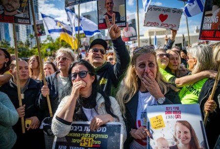 آلاف الإسرائيليين يتظاهرون ضد حكومة نتنياهو