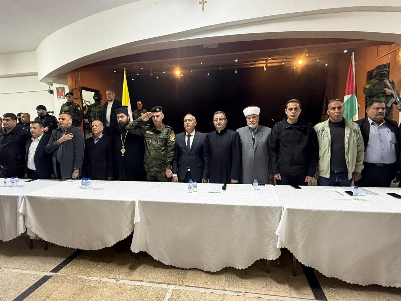 اتمام مراسم صلح في بلدة الزبابدة برعاية محافظ محافظة جنين أ. كمال ابو الرب
