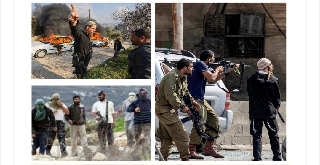 مستعمرون يهاجمون منطقة الحمرة في حوارة جنوب نابلس