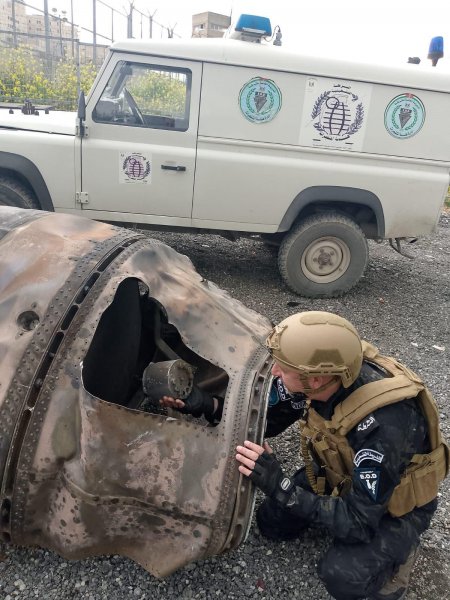 الشرطة تتعامل مع (39) شظية صاروخية متساقطة في محافظات الوطن خلال اليوم الخميس