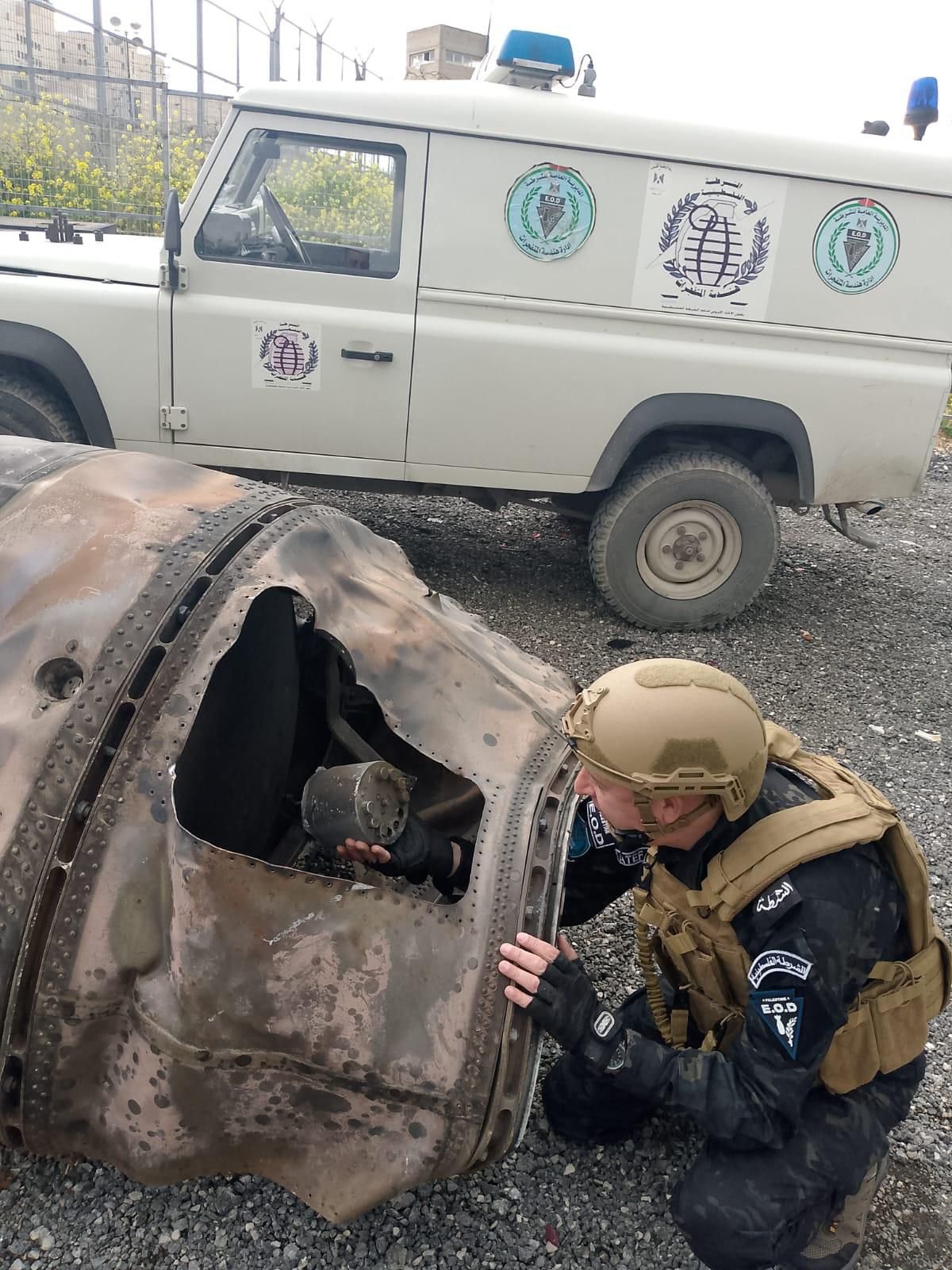 الشرطة تتعامل مع (39) شظية صاروخية متساقطة في محافظات الوطن خلال اليوم الخميس