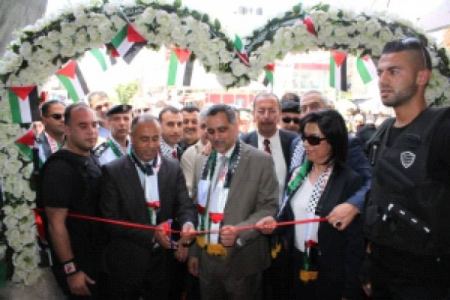 الاحتفال في جنين بافتتاح مهرجان السيباط الثاني