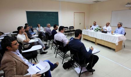 محاضرة في الجامعة العربية الامريكية لطلبة ماجستير حل الصراعات والتنمية بعنوان: هل تريد إسرائيل السلام