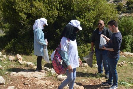 الحياة الخضراء وسلطة جودة البيئة تنفذان نشاطاً بيئياً في محمية ام التوت بعنوان ” اميرات كنعانيات …عاشقات الأرض والطبيعة