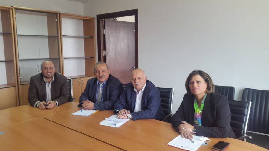 الشيوخي خلال لقائه مع الزهيري يؤكد على ضرورة حماية قطاع الاتصالات الفلسطينية من القرصنة الاستيطانية لاجوائنا