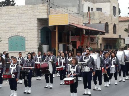 خاص_ بالصور \ الطوائف المسيحية تحتفل بأحد الشعانين في بلدة الزبابدة 