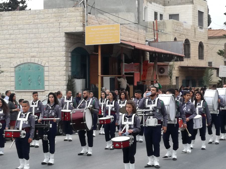 خاص_ بالصور \ الطوائف المسيحية تحتفل بأحد الشعانين في بلدة الزبابدة