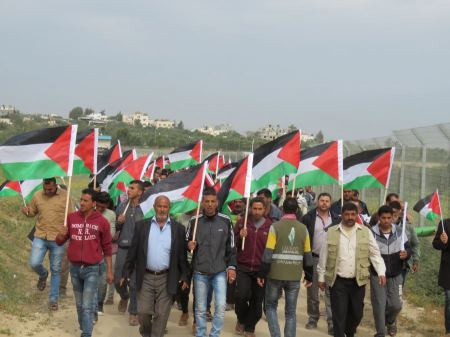 العمل الزراعي-غزة يختتم سلسلة فعاليات إحياء يوم الأرض الخالد