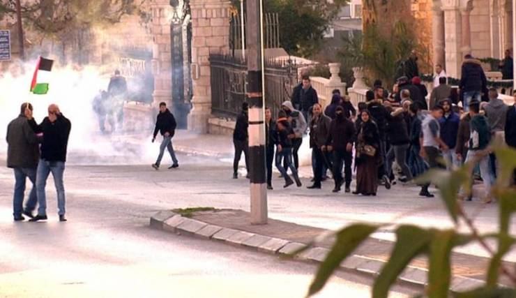 إصابة بعيار معدني وعدد آخر بالاختناق في بيت لحم