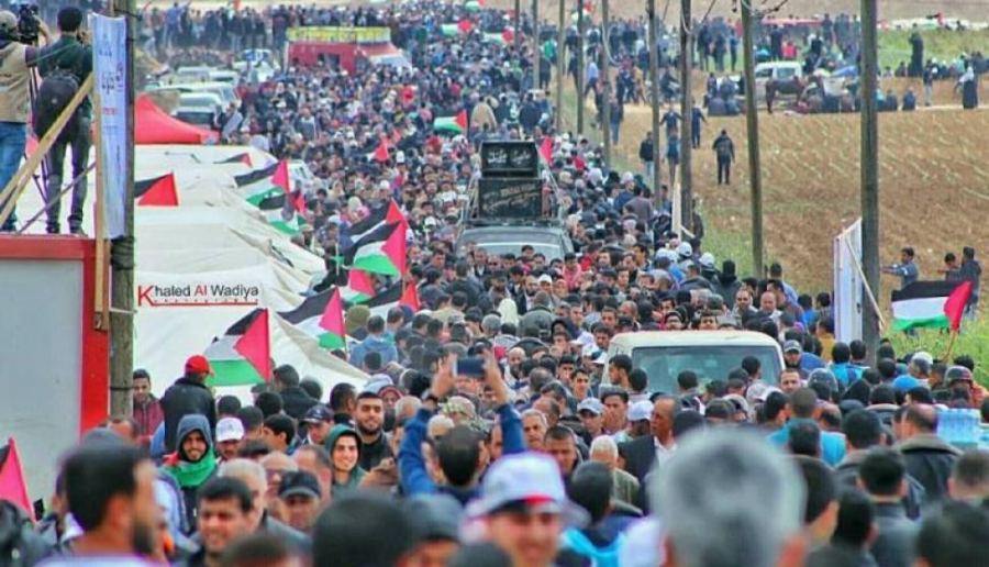 الاحتلال يلقي منشورات تحذيرية على غزة