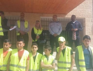 الشرطة تنظم مارثون مروري ومحاضرة توعية عن افة المخدرات في جنين