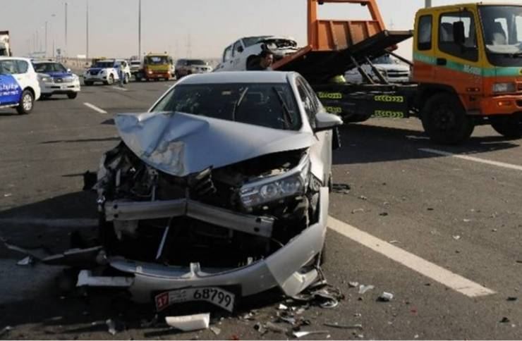 9 إصابات إحداها خطيرة بحادث على طريق رام الله - نابلس