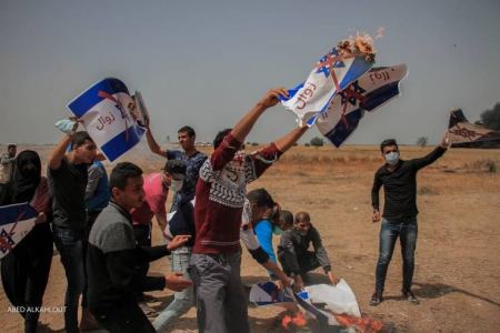 ظهور الجنود المحتجزين بغزة في مسيرات العودة