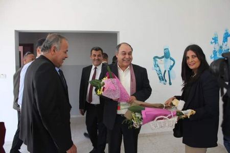 افتتاح دائرة لمديرية الزراعة في بلدة قباطية جنوب جنين