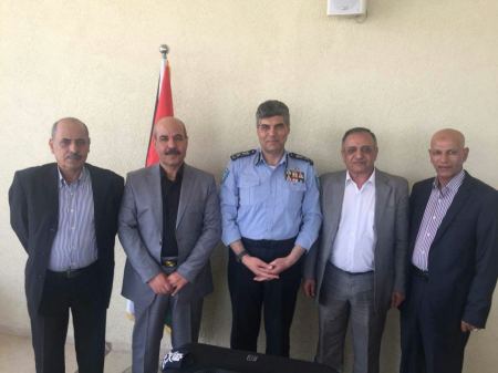 اللواء حازم عطا الله يكرم عدد من كبار الضباط المتقاعدين من جهاز الشرطة