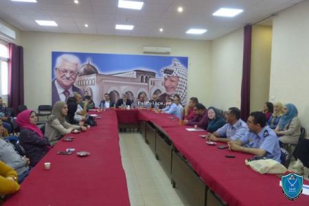 الشرطة تشارك في لقاء شبابي حول الجرائم الالكترونية لطلبة جامعة القدس المفتوحة في جنين